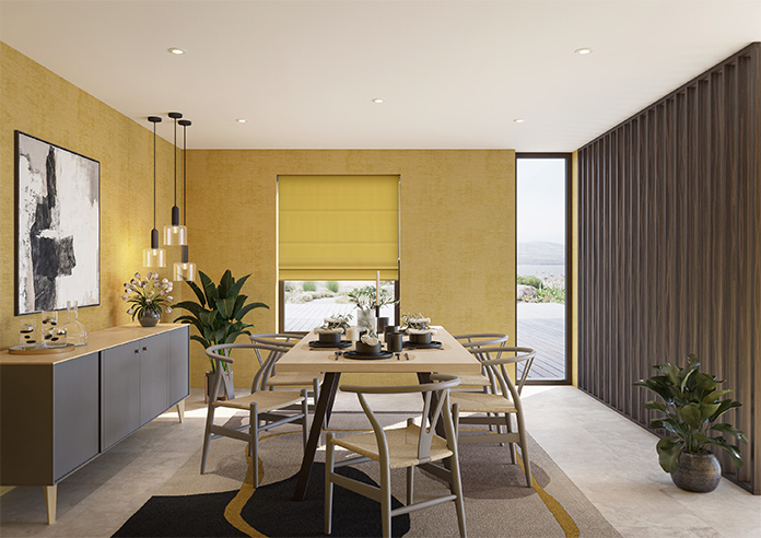 Hartford, Sunshine - Twist&Fit Roman Blind - Image 8